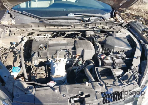 2013 Honda Accord Sdn Ex-L from USA, damaged, VIN 1HGCR2F89DA054992